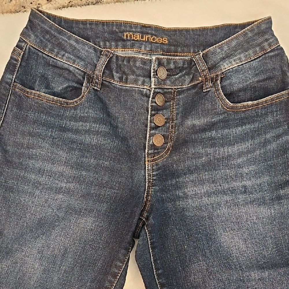 Maurices High Rise Dark Blue Jeans